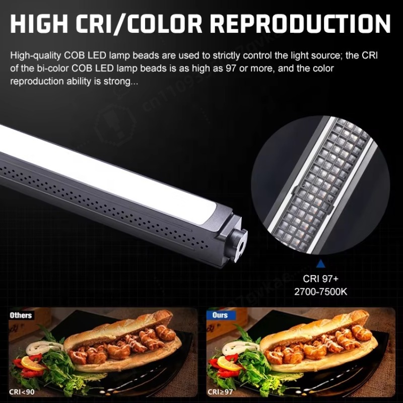 Photography Lighting Video - 2700-7500K RGB Tragbare LED-Videostudiolampe, Dimmbare Fotografie-Füllleuchte