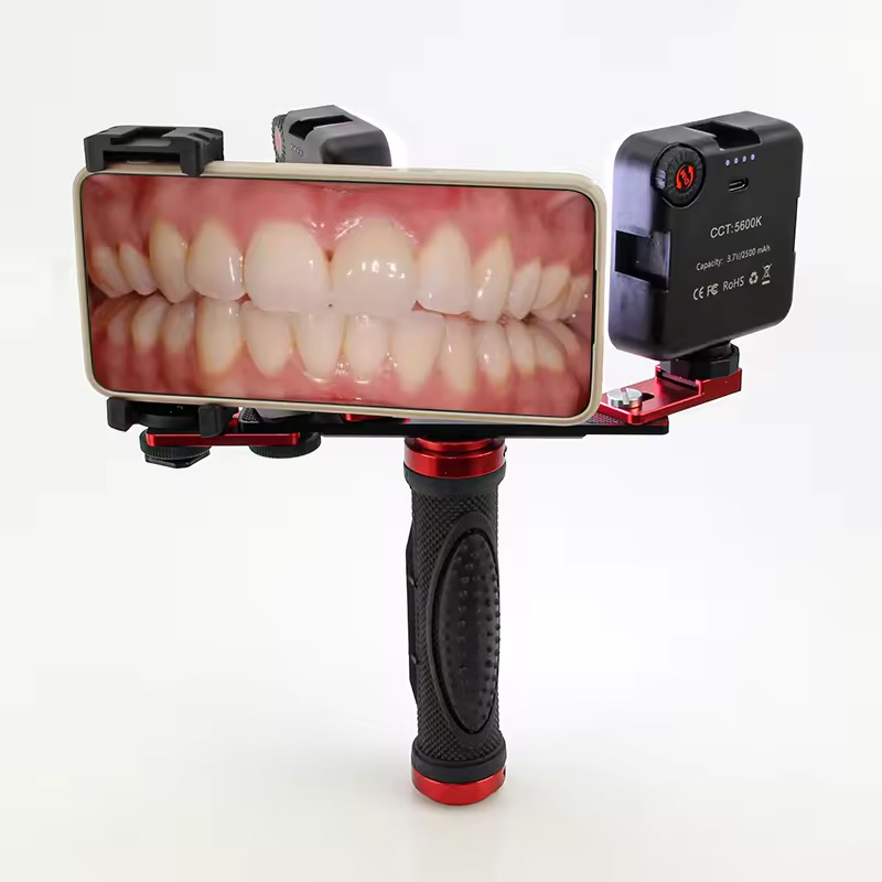 Photography Lighting Video - Mobile LED-Fotoleuchte für Zahnärzte, Intraorale Foto-Video-Blitzlicht-Beleuchtung