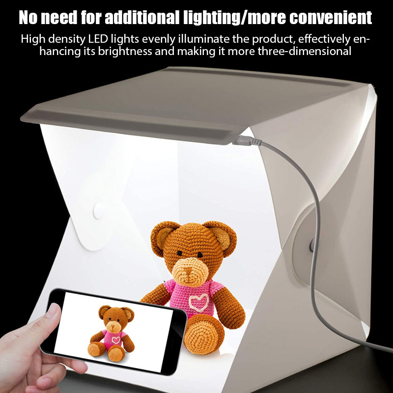 Photography Lighting And Backdrop - Lightbox Licht Box Mini Foto Studio