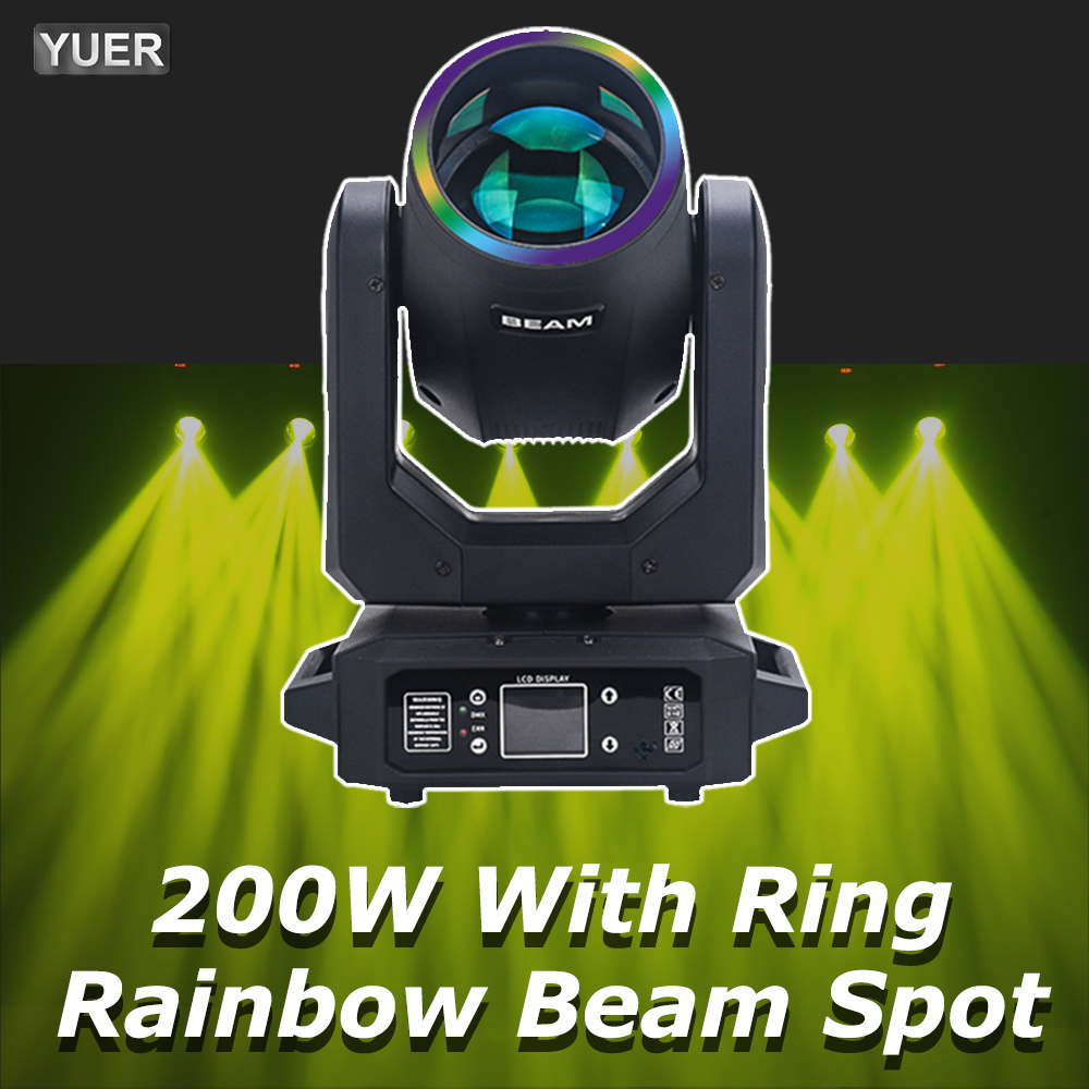 Led Ring Light 18 - NEUE 200W LED Moving Head Licht