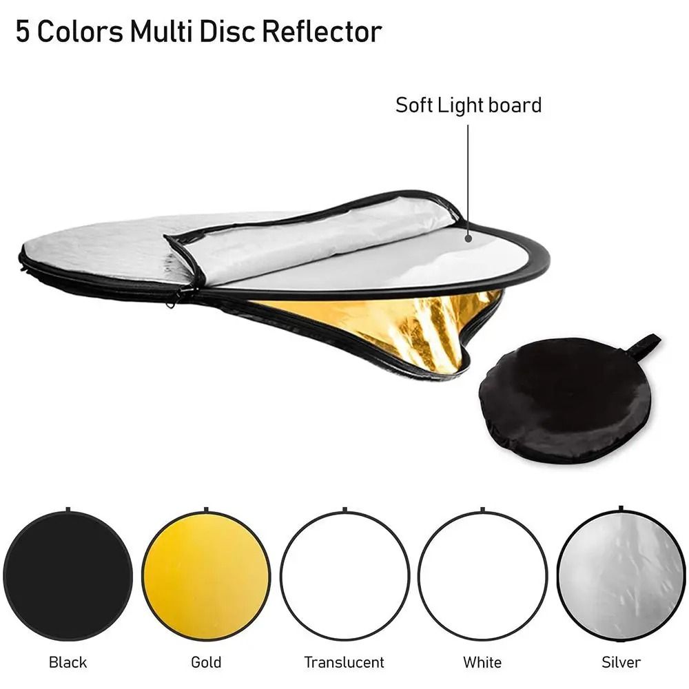 Neuer tragbarer 2/5-in-1-Fotog – Photography Lighting Reflector Bewertung und Preis
