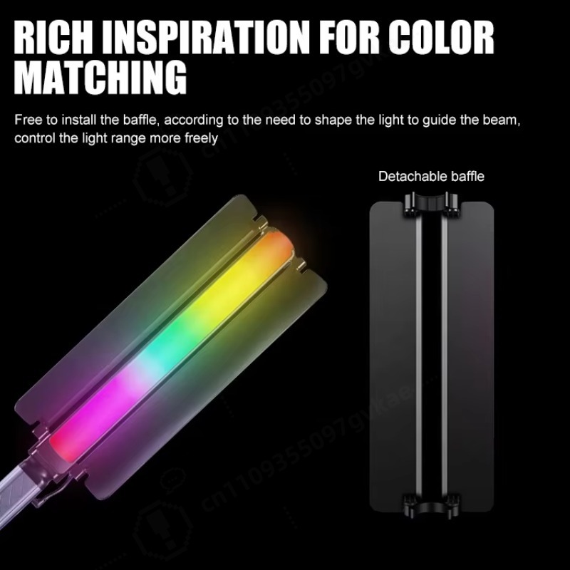 2700-7500K RGB Tragbare LED-Vi – Photography Lighting Video Bewertung und Preis