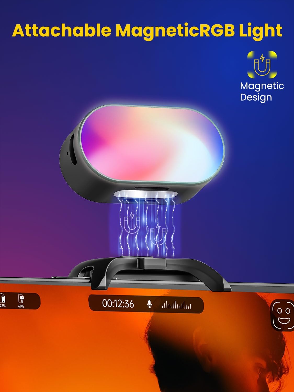 AOCHUAN Mini RGB Magnetisches  – Photography Lighting Video Bewertung und Preis