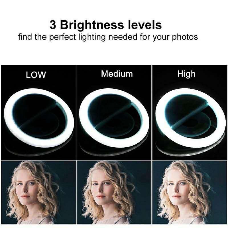 LED Selfie Ring Licht 3 Ebene  – Photography Lighting Stick Bewertung und Preis