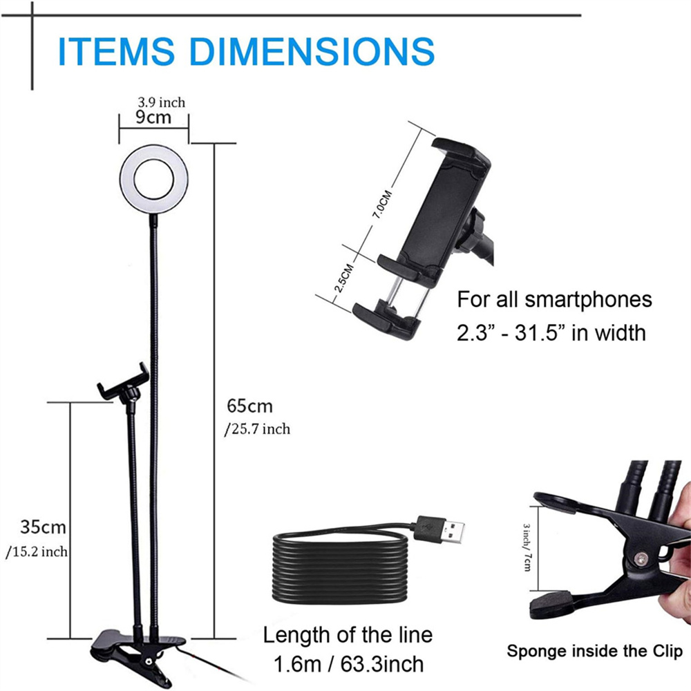 Universeller flexibler Handyha – Photography Lighting Stick Bewertung und Preis
