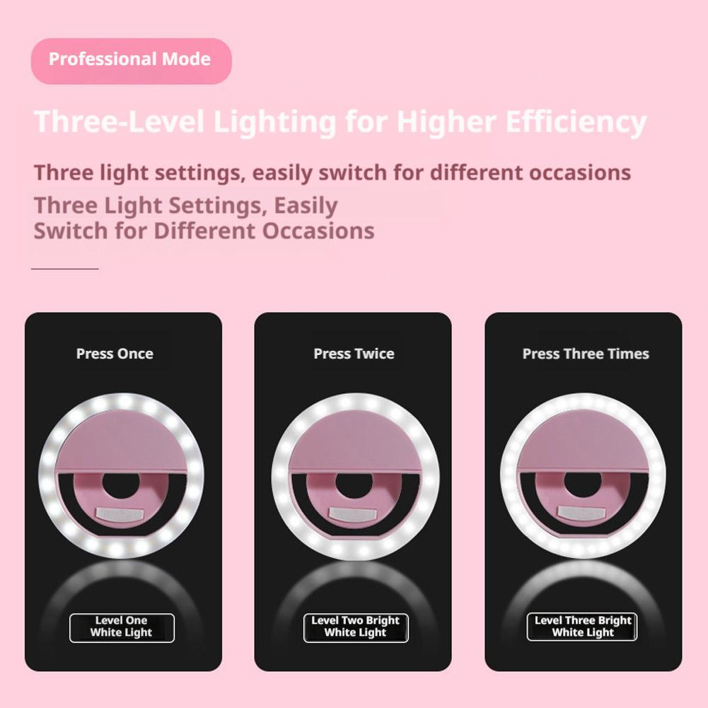 Clip-On Selfie-Ringlicht, wied – Photography Lighting Stick Bewertung und Preis