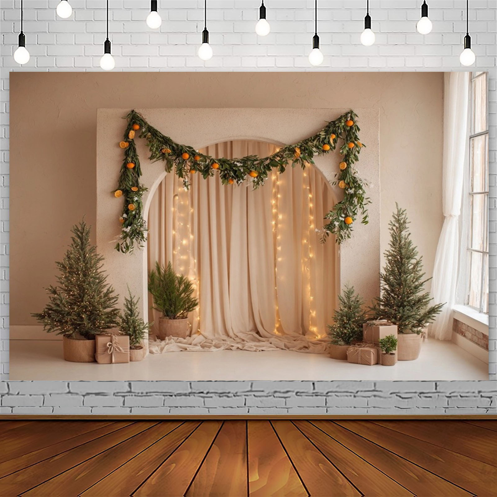AIBIIN Boho Weihnachts-Fotogra – Photography Lighting And Backdrop Bewertung und Preis