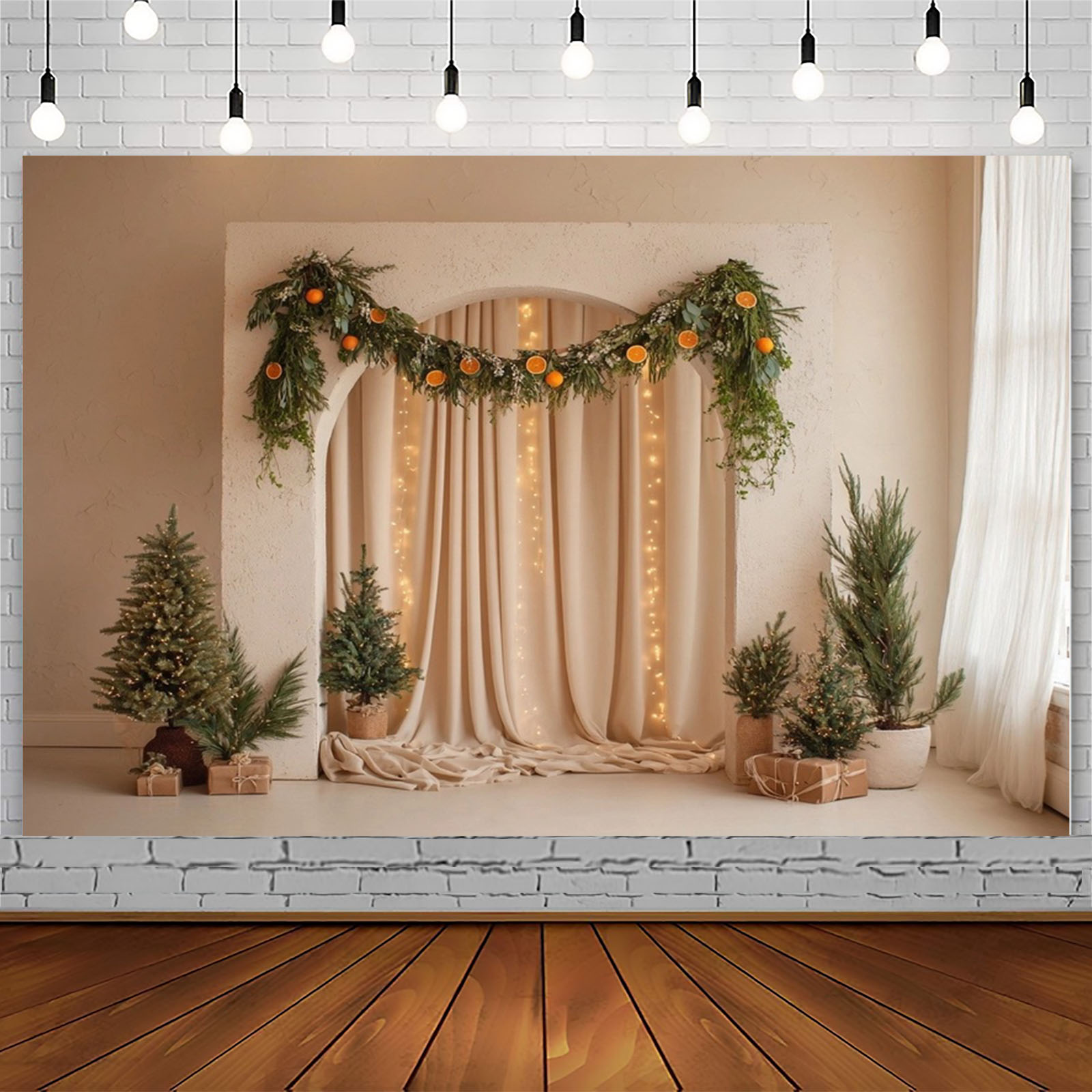 AIBIIN Boho Weihnachts-Fotogra – Photography Lighting And Backdrop Bewertung und Preis