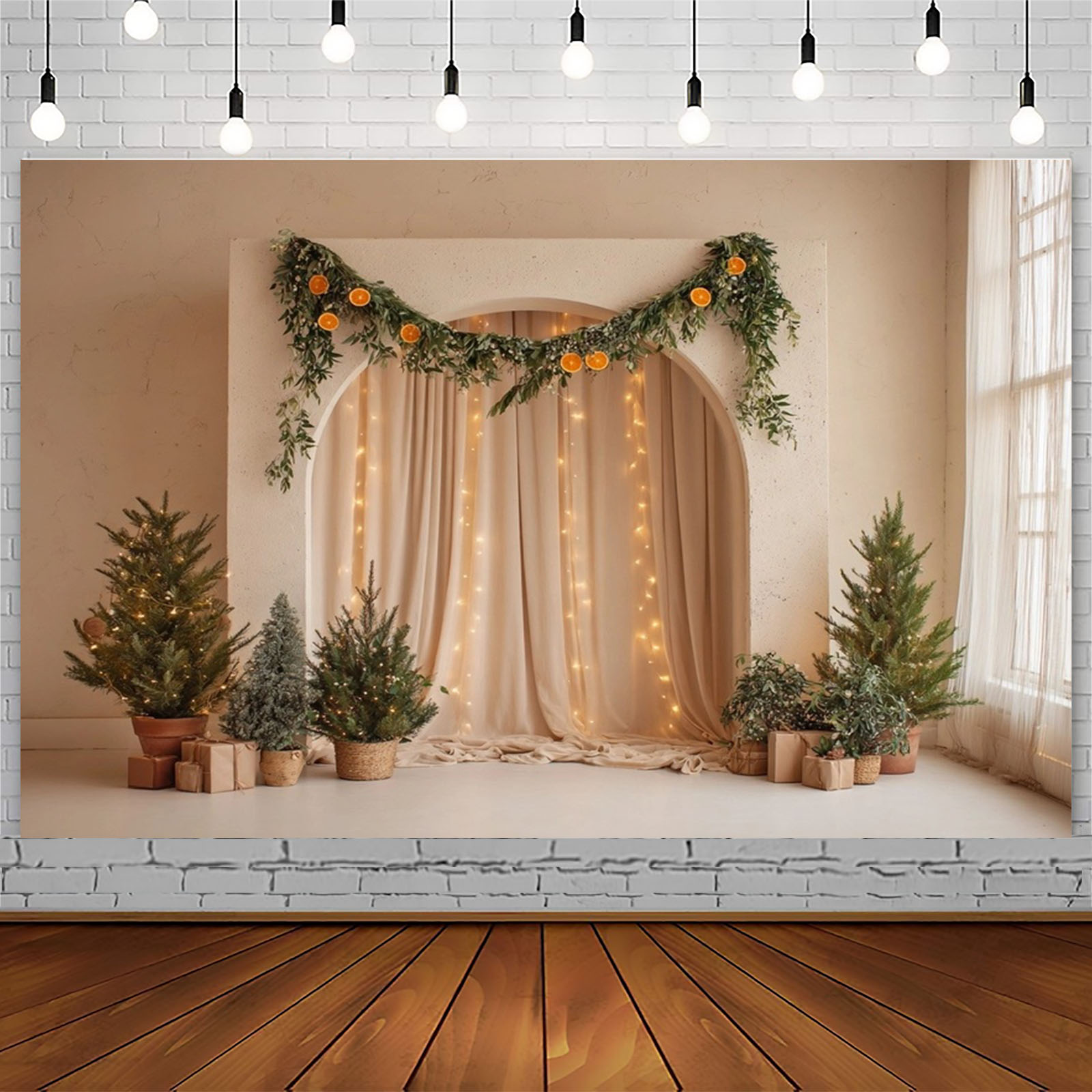 AIBIIN Boho Weihnachts-Fotogra – Photography Lighting And Backdrop Bewertung und Preis