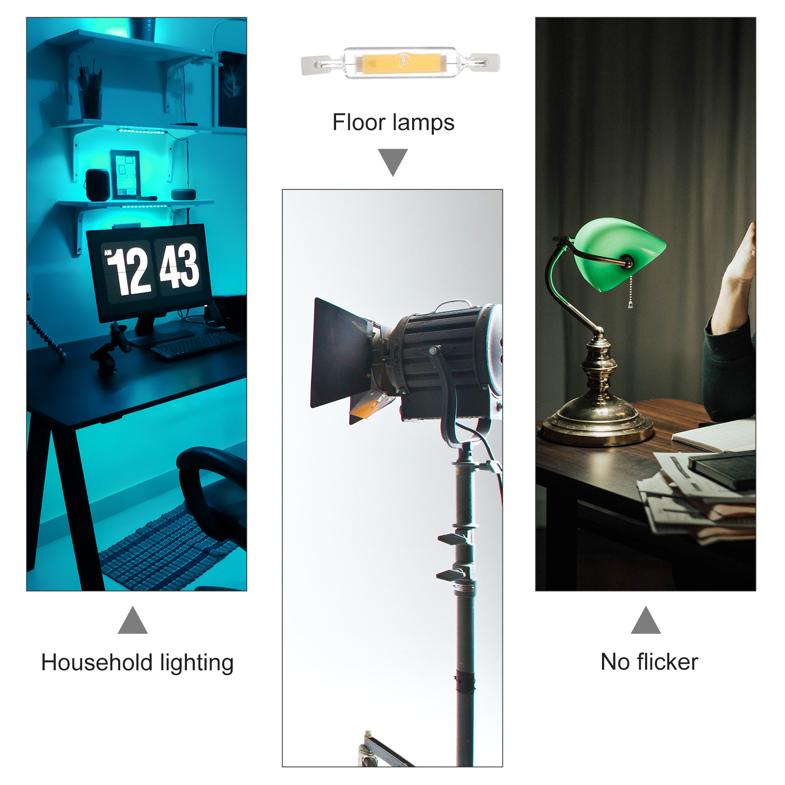10W R7s LED-Lampe Doppelseitig – Photography Lighting Workshops Bewertung und Preis