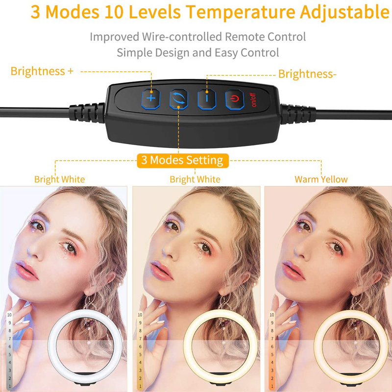Videoleuchte 16/26/33cm Selfie – Photography Lighting Stick Bewertung und Preis