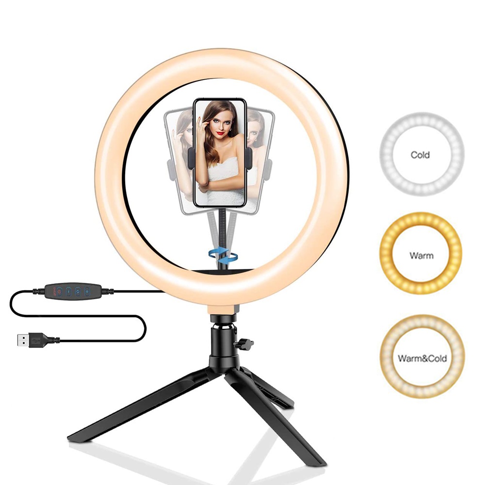26 cm 10 zoll Led Ring Selfie  – Photography Lighting Stick Bewertung und Preis