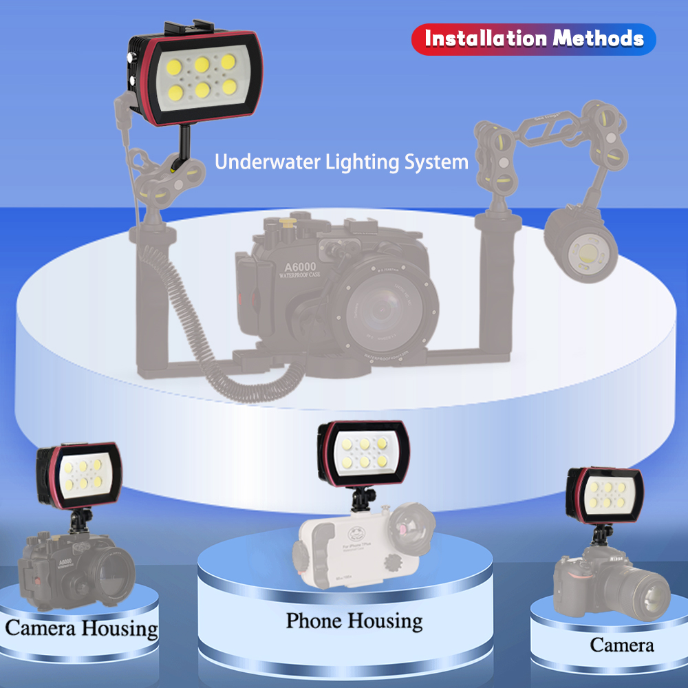 Seafrogs Aluminium LED Tauchen – Photography Lighting Brands Bewertung und Preis