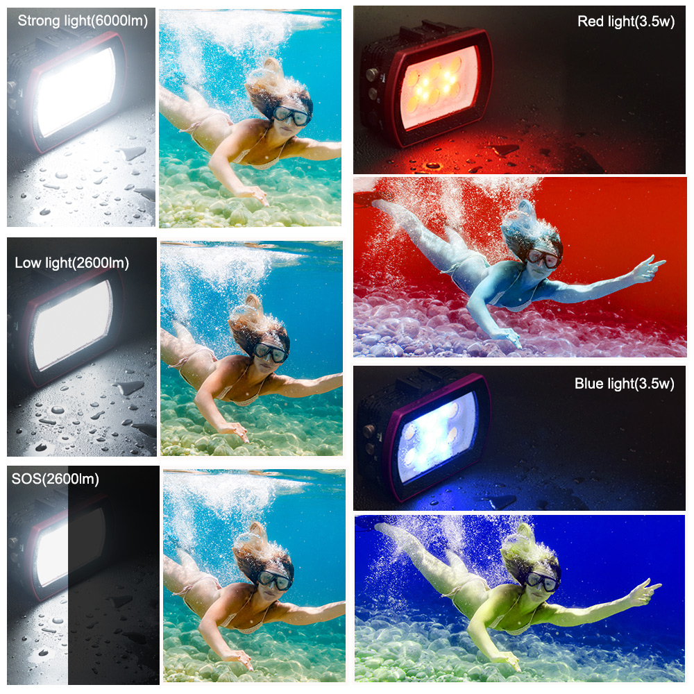 Seafrogs Aluminium LED Tauchen – Photography Lighting Brands Bewertung und Preis