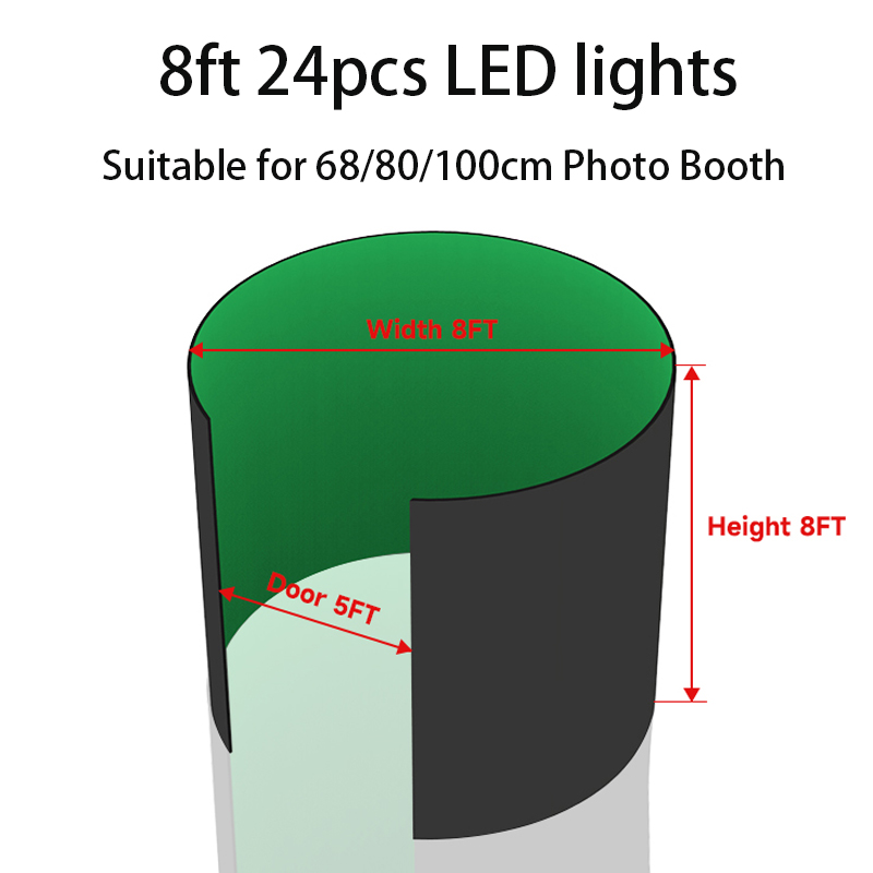360-Grad-Fotobox-Gehäuse mit k – Photography Lighting And Backdrop Bewertung und Preis